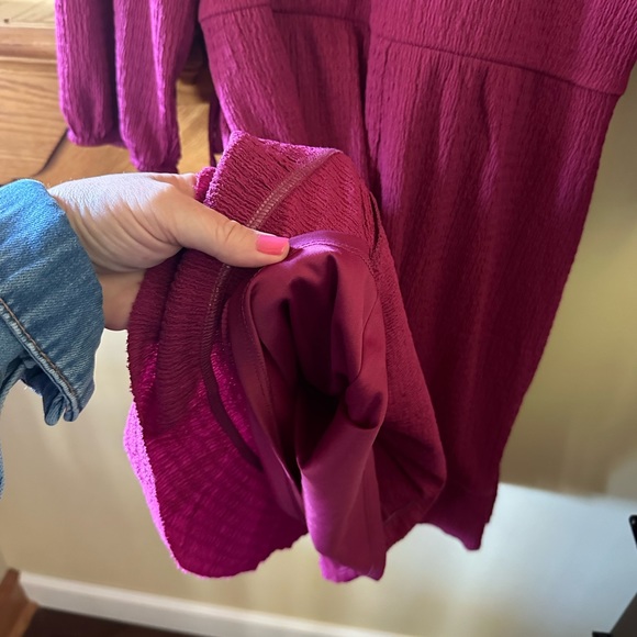 Faux Wrap Front Dress - Picture 4 of 4